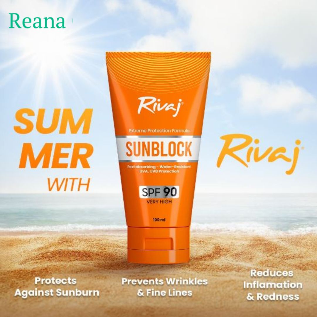 Rivaj Sunblock SPF90 100ml