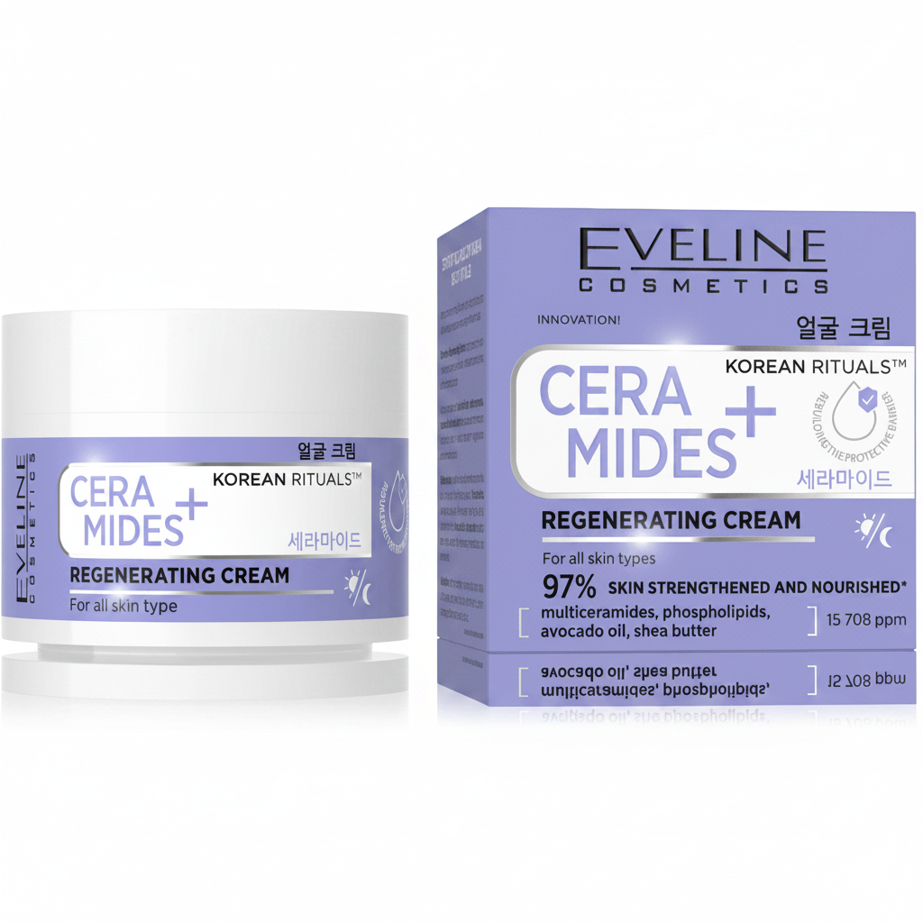 Eveline Korean Rituals Ceramides + Regenerating Cream 50ml