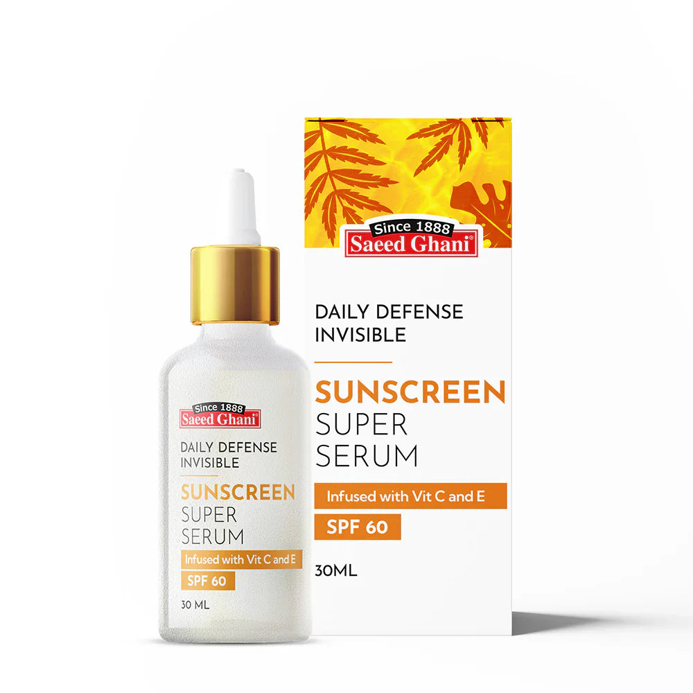 Saeed Ghani Daily Defense Invisible Sunscreen Super Serum SPF 60 30ml