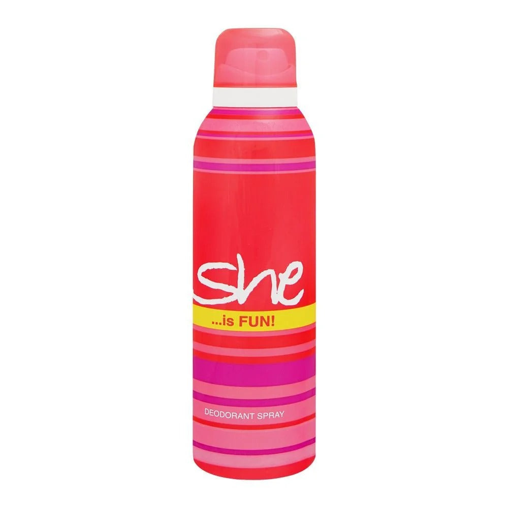 She Is Fun Deodorant Body Spray For Women 200ml