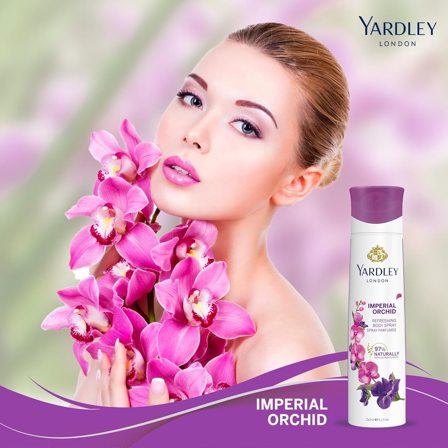 Yardley London Imperial Orchid Body Spray 150ml