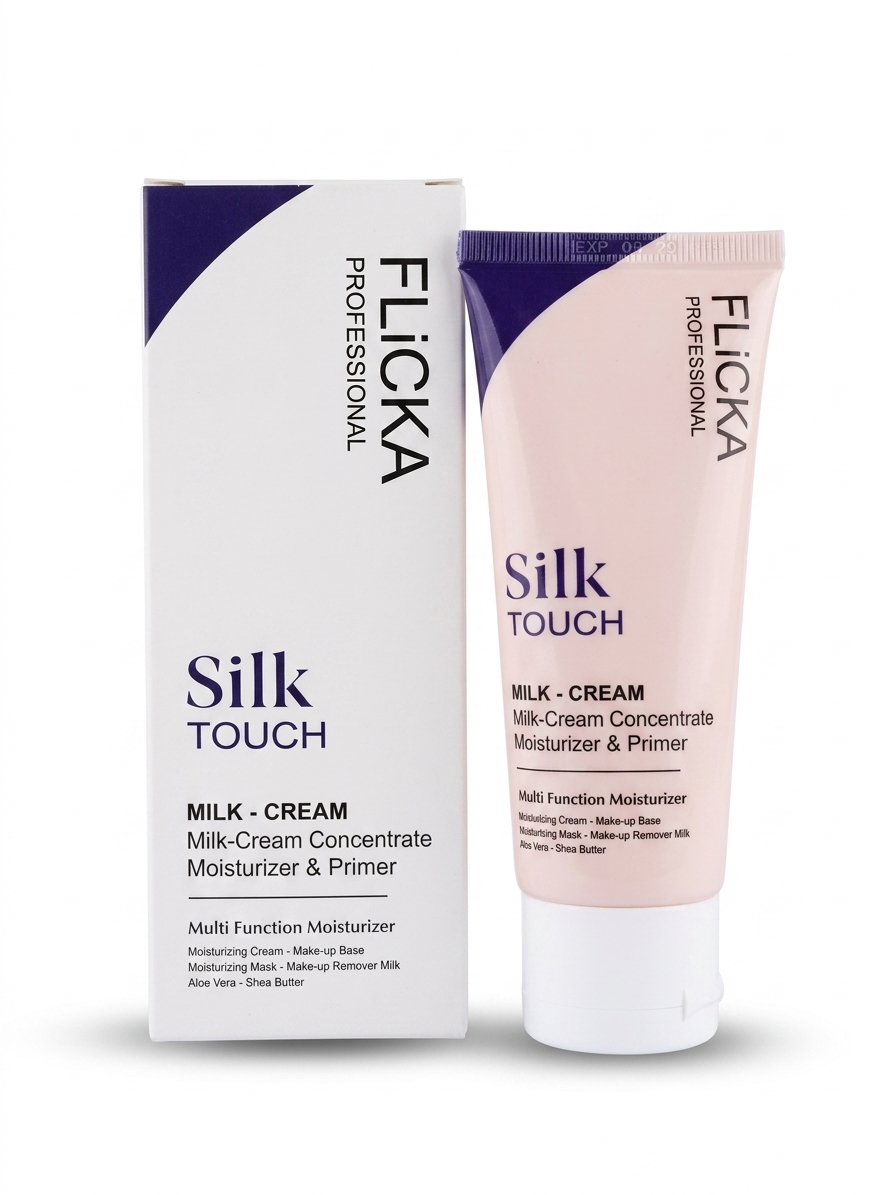 Flicka Silk Touch Milk Cream Concentrate Moisturizer Primer 60g