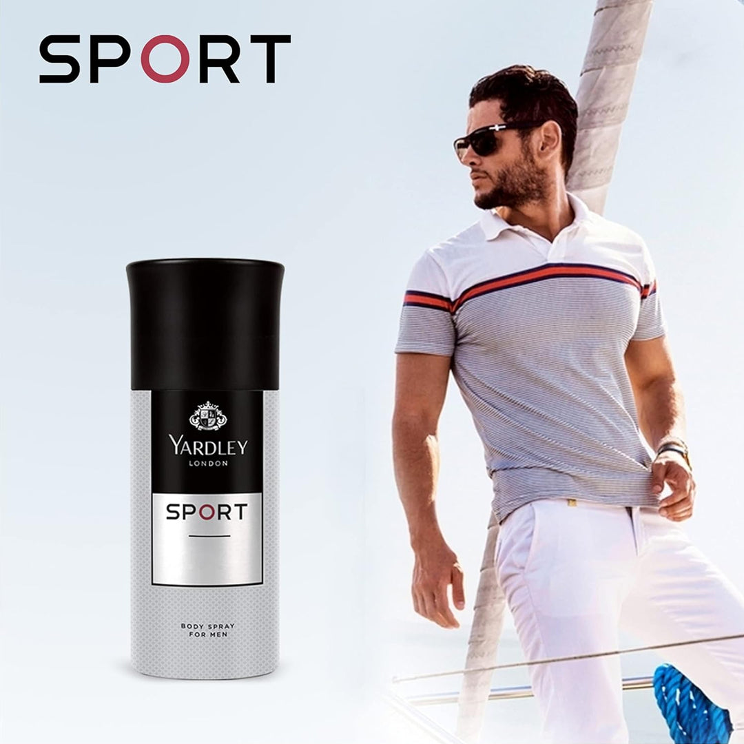 Yardley Gentleman Sports Deodorant Body Spray 150ml