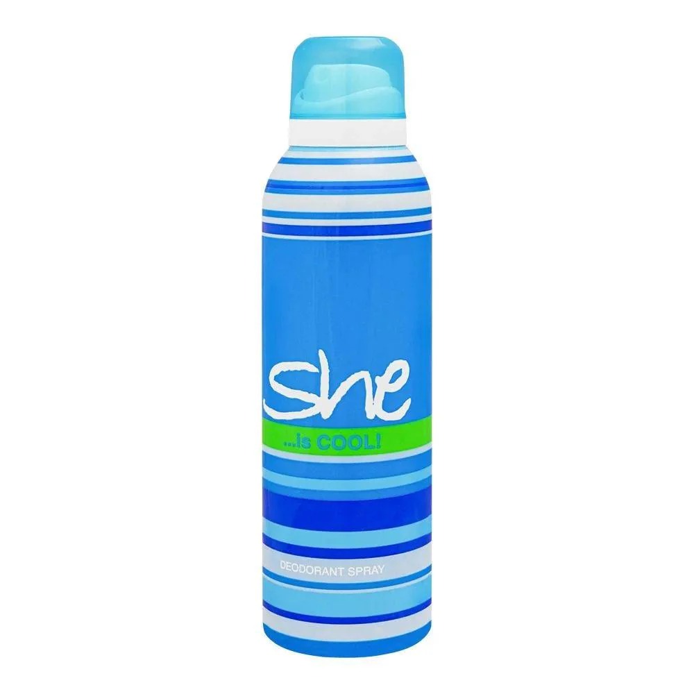 She Is Cool Deodorant Body Spray For Women 200ml
