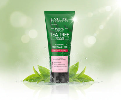 Eveline Tea Tree Purifying Face Wash Gel 100ml