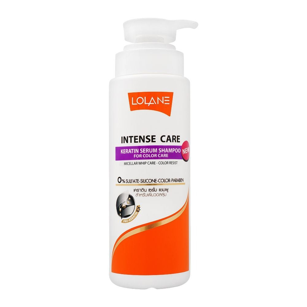 Lolane Intense Care Keratin Serum Shampoo For Color Care 400ml