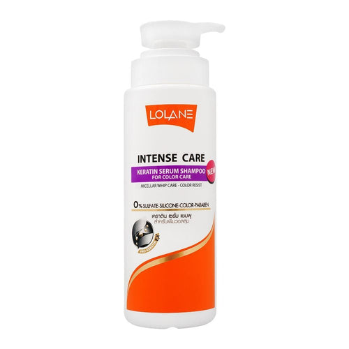 Lolane Intense Care Keratin Serum Shampoo For Color Care 400ml