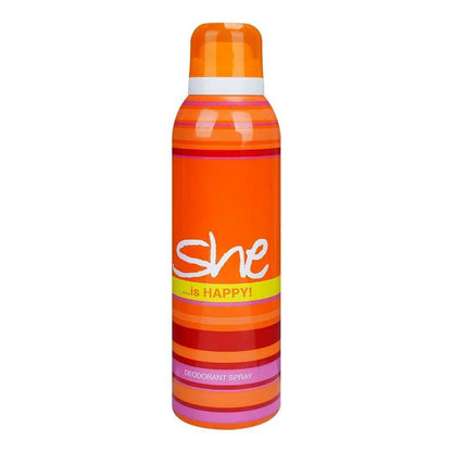 She Is Happy Deodorant Body Spray For Women 200ml